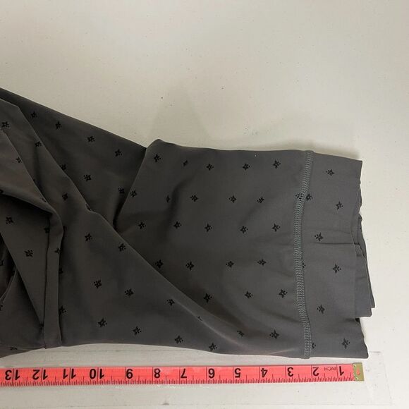 Pendleton XL Grey Patterned Legging Pants Pull-On Skinny Stretch High Rise - Picture 9 of 11